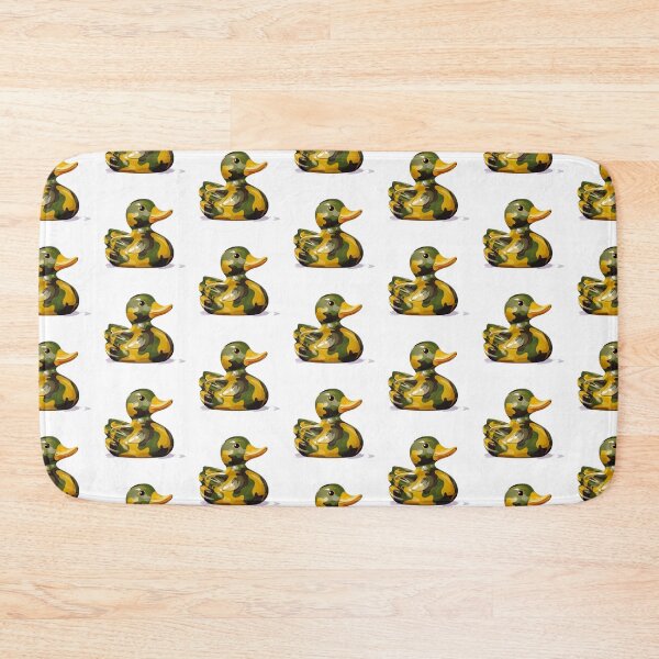 Item preview, camouflaged rubber duck designed and sold by Suspiros.