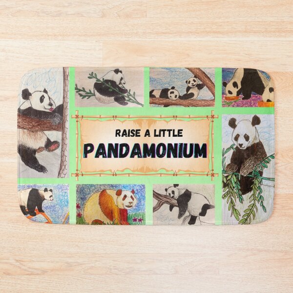 Item preview, Pandamonium Collage designed and sold by mikadofay.