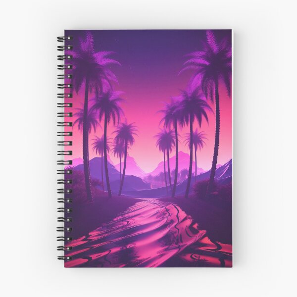 Item preview, Neon Horizons: Sunset Synthwave Dreamscape designed and sold by Mullet Monkey.