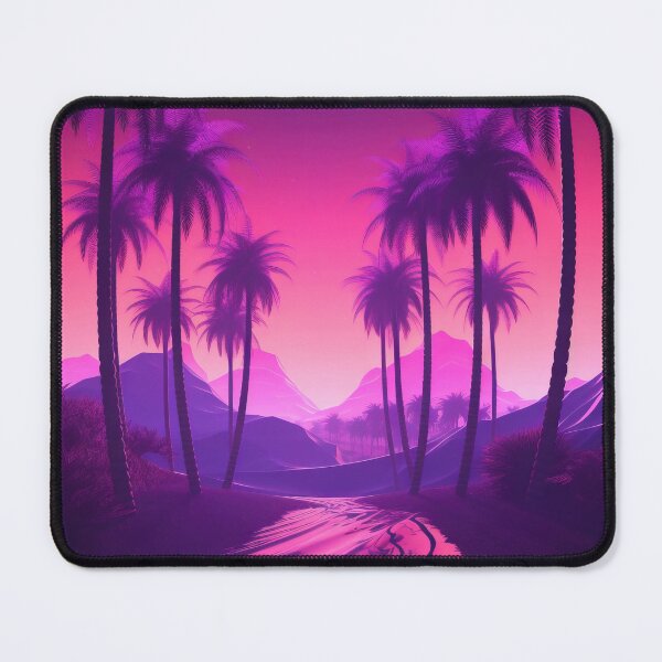 Item preview, Neon Horizons: Sunset Synthwave Dreamscape designed and sold by Mullet Monkey.
