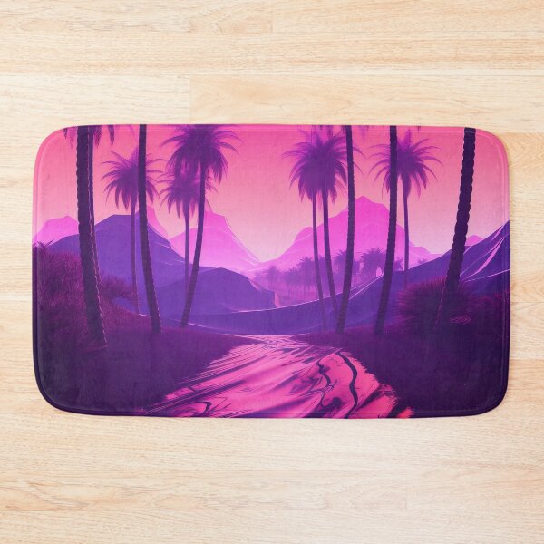 Item preview, Neon Horizons: Sunset Synthwave Dreamscape designed and sold by Mullet Monkey.