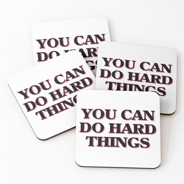 Item preview, You Can Do Hard Things designed and sold by OscarAndOphelia.