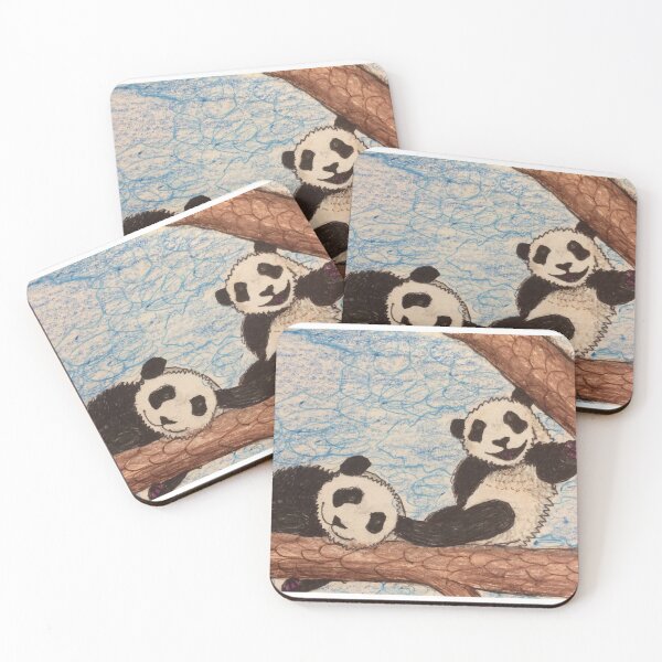 Item preview, Panda Twins in a Tree designed and sold by mikadofay.