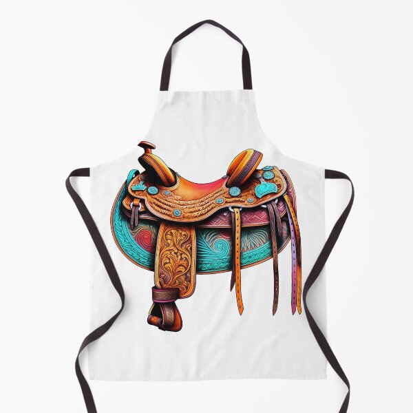 Item preview, Saddle | Horse | Country Girl | Ranch | Cowgirl | Cowboy | Western | Lifestyle | Bold Colors  designed and sold by mwinter2205.