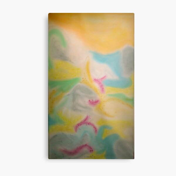 flying feathers Metal Print