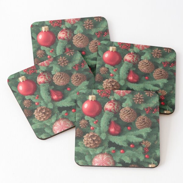 Item preview, #2 Captivating Christmas-Inspired Design: Repeating Patterns for Festive Ambiance designed and sold by CyberCollective.