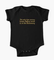 The only time... Inspirational Quote One Piece - Short Sleeve