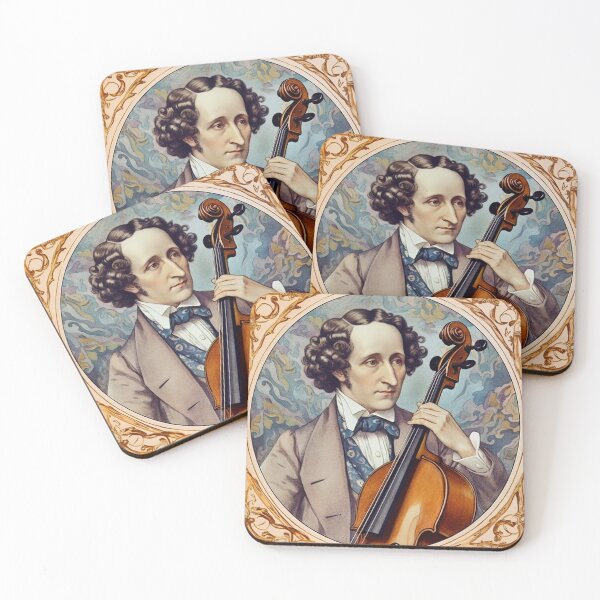 Item preview, Felix Mendelssohn musician designed and sold by ComicsFactory.