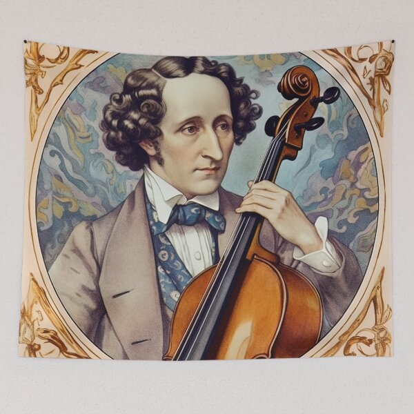Item preview, Felix Mendelssohn musician designed and sold by ComicsFactory.