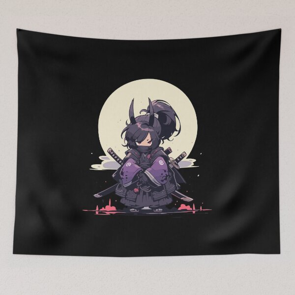 Item preview, epic samurai girl designed and sold by MarcGugDesigns.