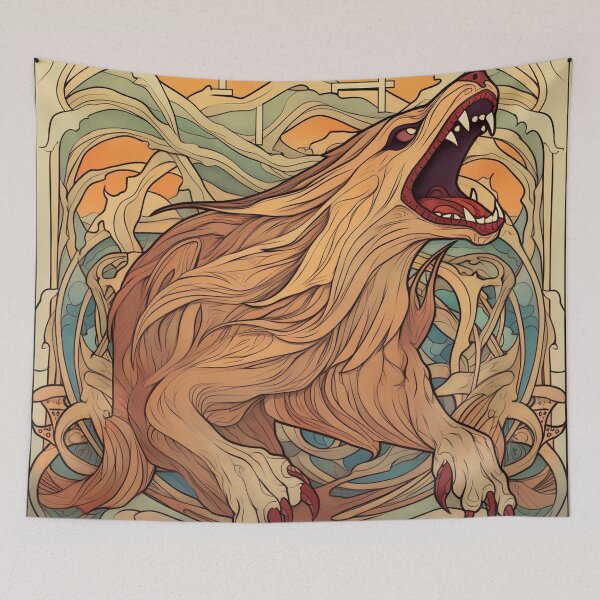 Item preview, Fenrir Norse mythology designed and sold by ComicsFactory.