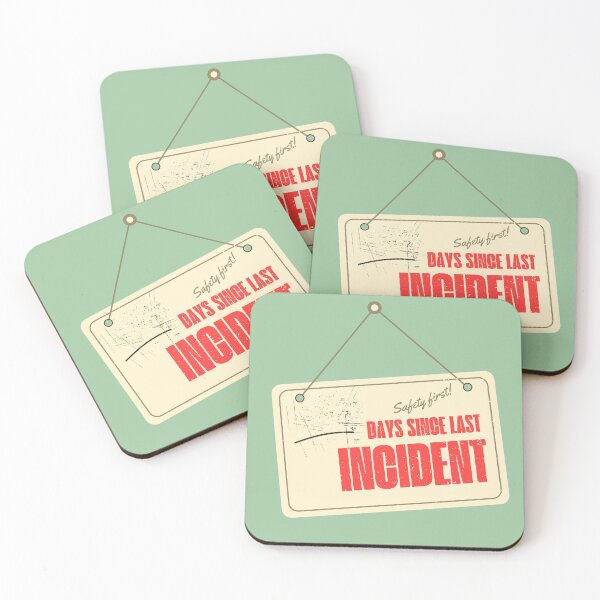 Item preview, Days since last incident sign designed and sold by angelf891.