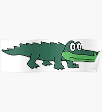 King Gizzard Gator Green Poster