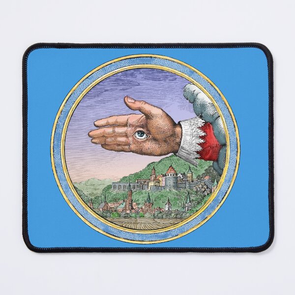 Item preview, Eye in hand emblem, a warning not to believe too quickly. designed and sold by Luggnagg.