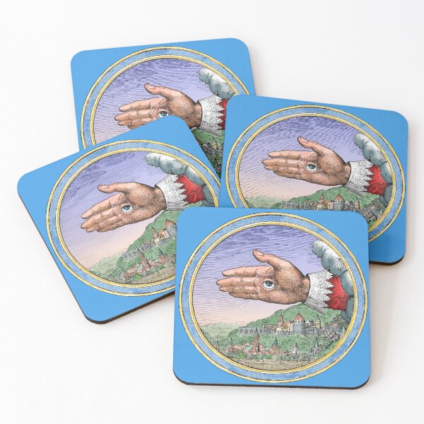 Item preview, Eye in hand emblem, a warning not to believe too quickly. designed and sold by Luggnagg.