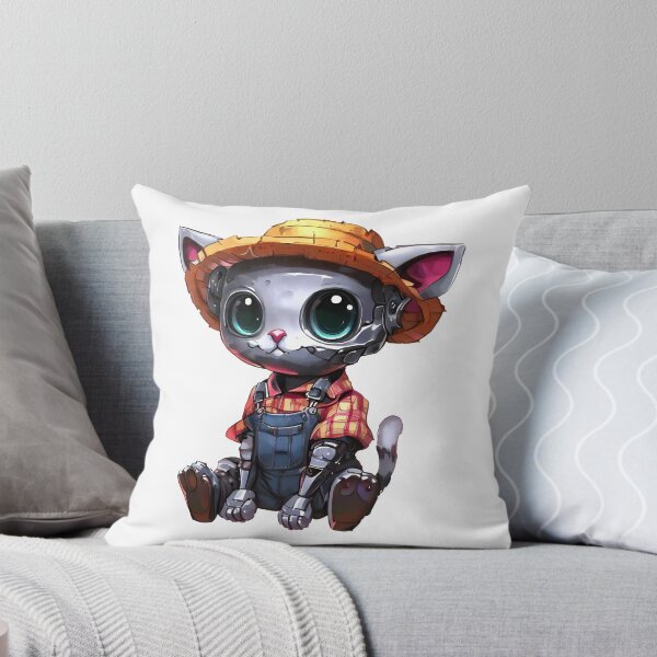 Item preview, Robo-Cat Farmer! designed and sold by kukamatsu.