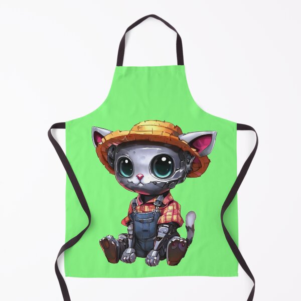 Item preview, Robo-Cat Farmer! designed and sold by kukamatsu.