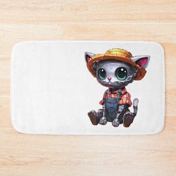 Item preview, Robo-Cat Farmer! designed and sold by kukamatsu.