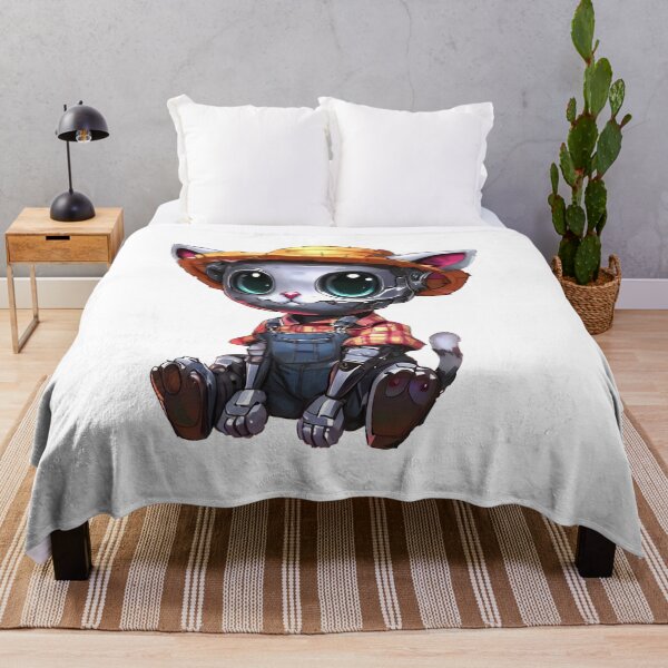 Item preview, Robo-Cat Farmer! designed and sold by kukamatsu.