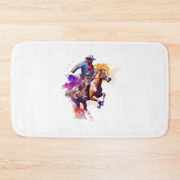 Item preview, Rider | Horse | Roping | Ranch | Cowgirl | Cowboy | Western | Lifestyle | Bold Colors  designed and sold by mwinter2205.