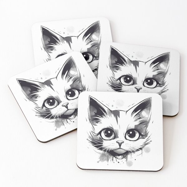 Item preview, Cute cat line art designed and sold by Eric Murta Line Art.