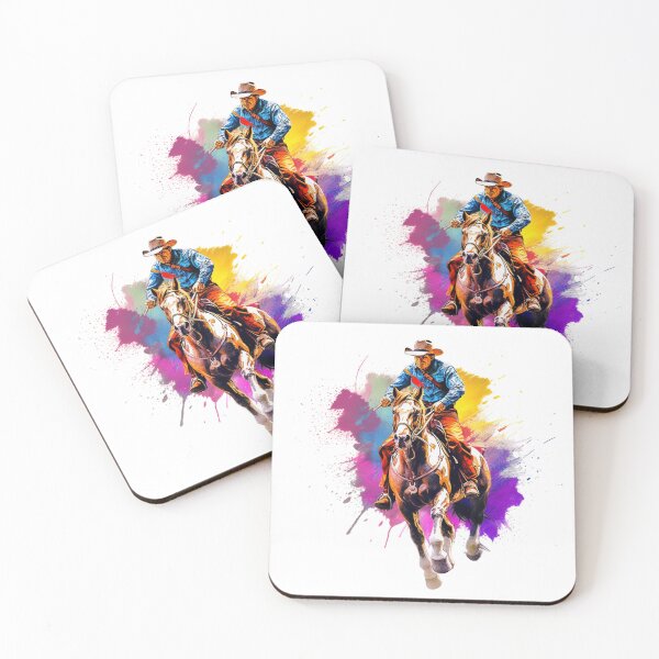 Item preview, Rider | Horse | Roping | Ranch | Cowgirl | Cowboy | Western | Lifestyle | Bold Colors  designed and sold by mwinter2205.