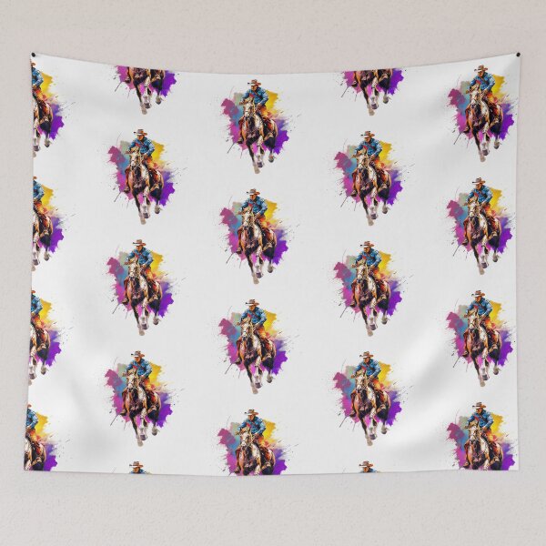 Item preview, Rider | Horse | Roping | Ranch | Cowgirl | Cowboy | Western | Lifestyle | Bold Colors  designed and sold by mwinter2205.