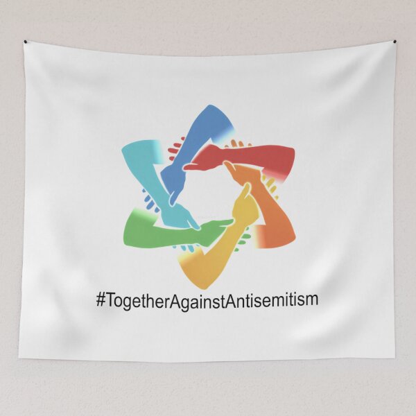 Item preview, Together Against Antisemitism  	 designed and sold by yvawdaqhkzu7.