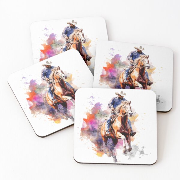 Item preview, Rider | Horse | Roping | Ranch | Cowgirl | Cowboy | Western | Lifestyle | Bold Colors  designed and sold by mwinter2205.