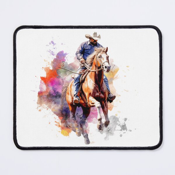 Item preview, Rider | Horse | Roping | Ranch | Cowgirl | Cowboy | Western | Lifestyle | Bold Colors designed and sold by mwinter2205.