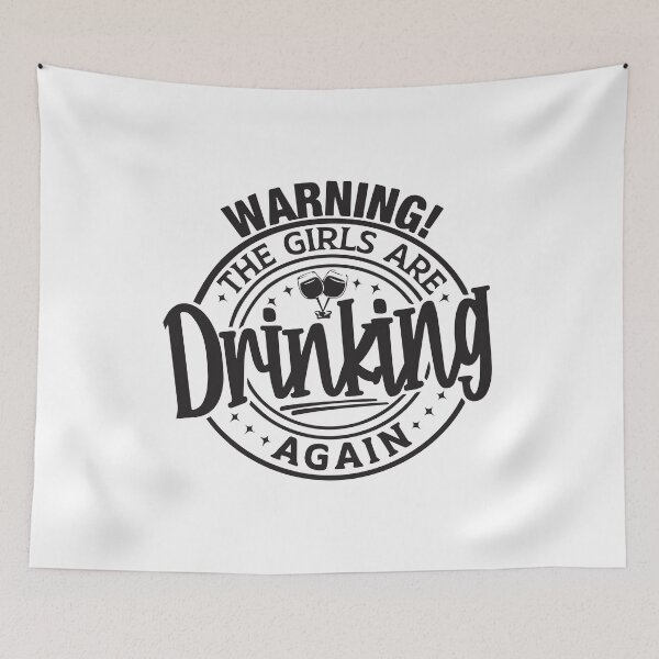 Item preview, warning drinking  designed and sold by mjohnson9.
