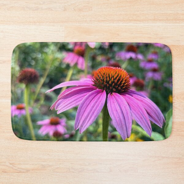 Item preview, Blooming Purple Coneflowers designed and sold by emikat-art.