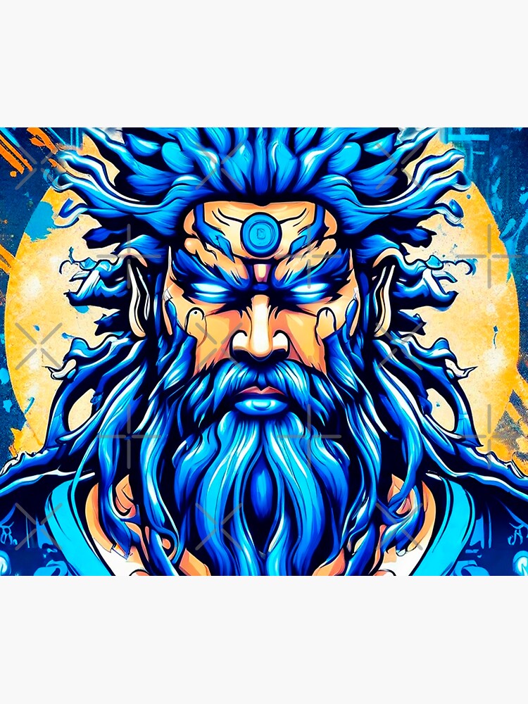 10/30/50pcs Greek Mythology Khaos Stickers Zeus Graffiti Sticker