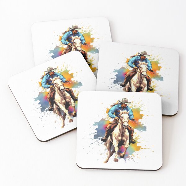 Item preview, Rider | Horse | Roping | Ranch | Cowgirl | Cowboy | Western | Lifestyle | Bold Colors  designed and sold by mwinter2205.