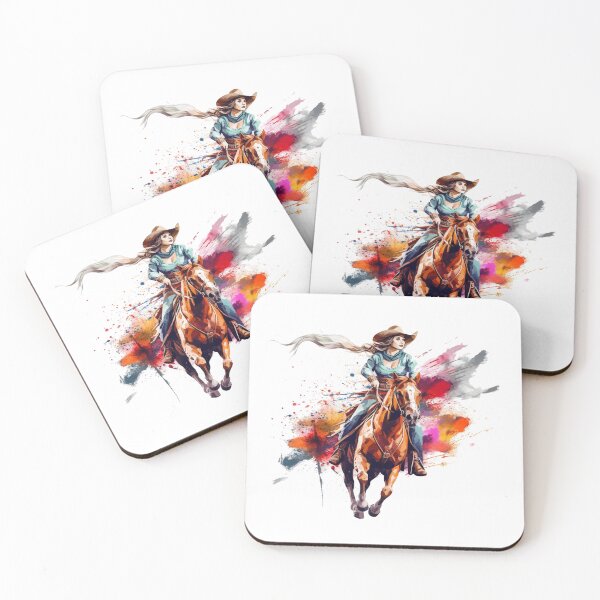 Item preview, Rider | Horse | Roping | Ranch | Cowgirl | Cowboy | Western | Lifestyle | Bold Colors  designed and sold by mwinter2205.