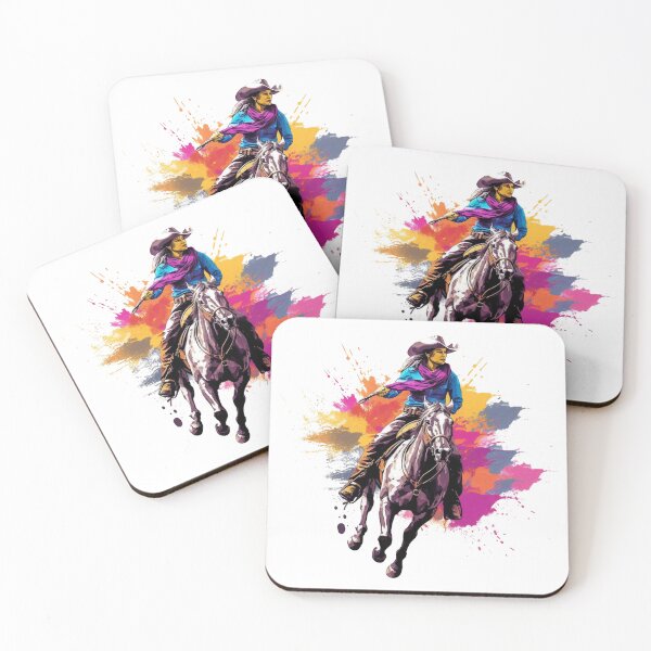 Item preview, Rider | Horse | Roping | Ranch | Cowgirl | Cowboy | Western | Lifestyle | Bold Colors  designed and sold by mwinter2205.