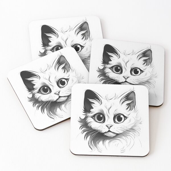 Item preview, Cute cat line art designed and sold by Eric Murta Line Art.