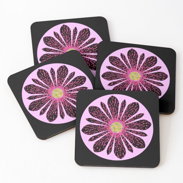 Item preview, Speckled Flowers in Pastel Diamonds Pattern designed and sold by IridescentSea.