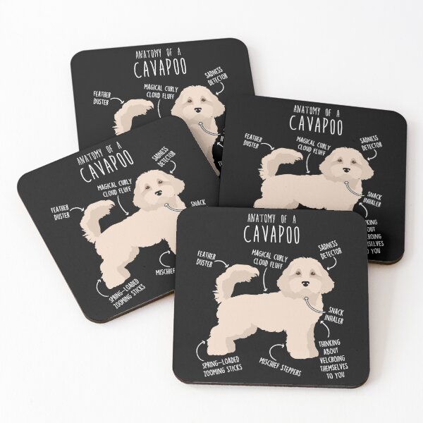 Item preview, Cavapoo Dog Anatomy designed and sold by Clara Hollins.