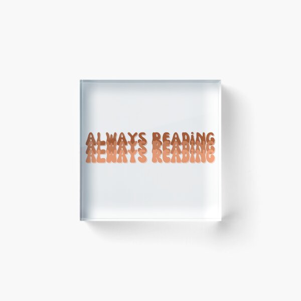 Item preview, Always Reading - Natural designed and sold by OscarAndOphelia.