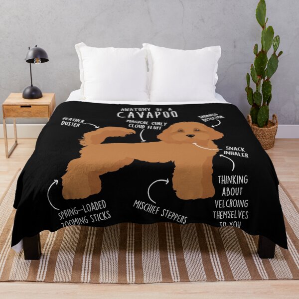 Item preview, Cavapoo Dog Anatomy designed and sold by Clara Hollins.