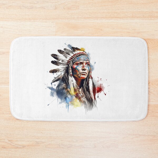 Item preview, Native American | Horse | Chief | Ranch | Cowgirl | Cowboy | Western | Lifestyle | Bold Colors  designed and sold by mwinter2205.