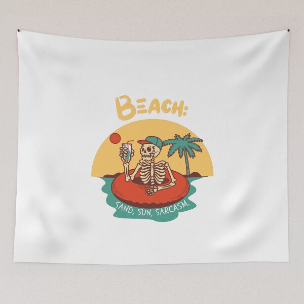 Item preview, Beach Sand Sun Sarcasm designed and sold by FlyShop1.