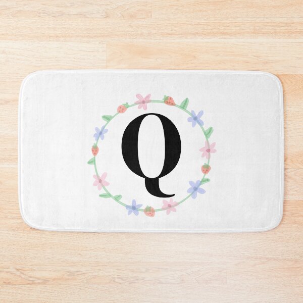 Item preview, “Q” initial   designed and sold by tinasartspace.