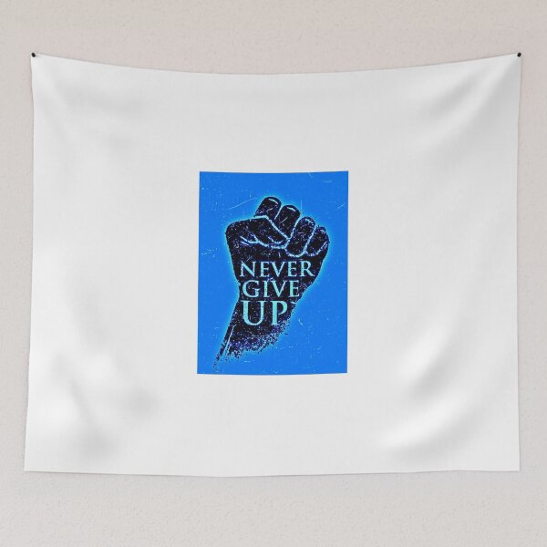 Item preview, never give up designed and sold by Vasa23.