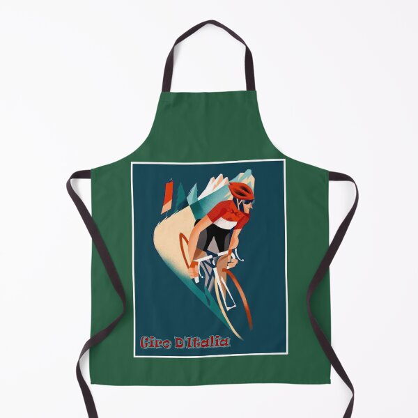 Item preview, GIRO D ITALIA: Colorful Surreal Bicycle Mountain Racing Advertising  Print designed and sold by posterbobs.
