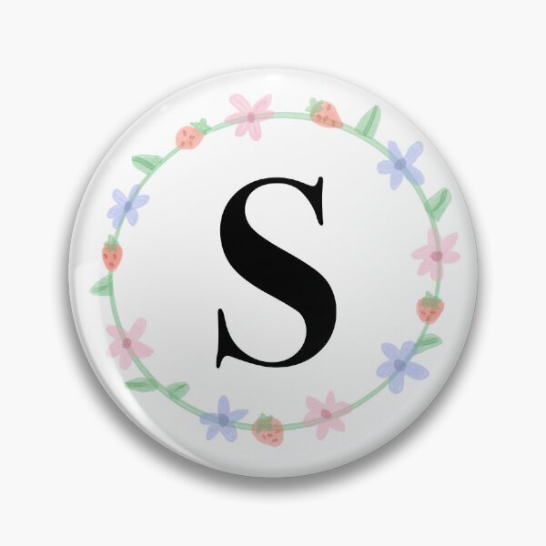 Item preview, “S” initial    designed and sold by tinasartspace.