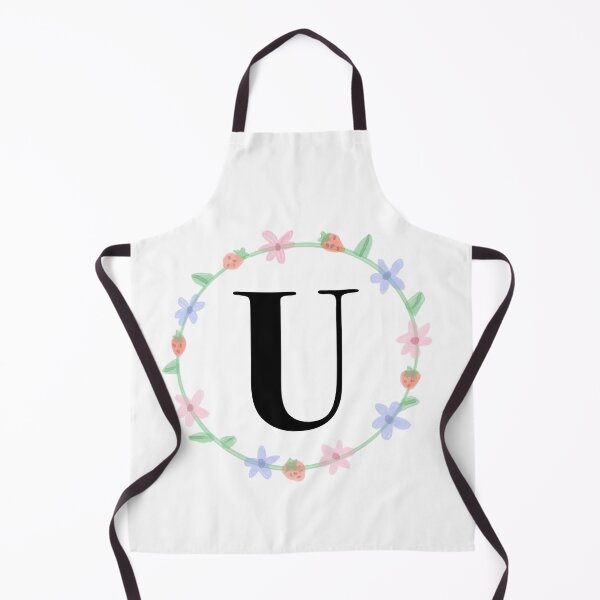Item preview, “U” initial designed and sold by tinasartspace.