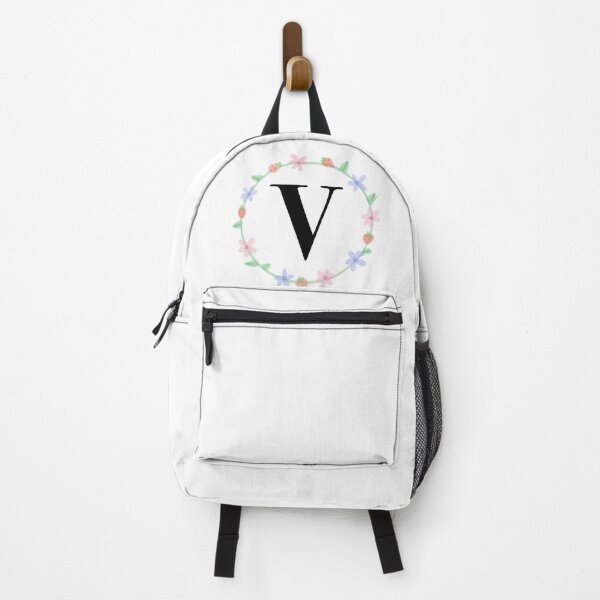 Item preview, “V” initial    designed and sold by tinasartspace.