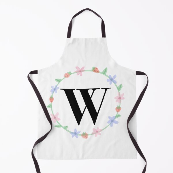 Item preview, “W” initial designed and sold by tinasartspace.